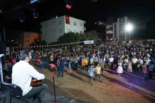 Kahta Belediyesi’nden Cumhuriyet Mahallesi’nde coşkulu yaz şenliği
