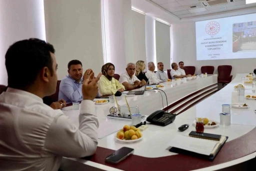 Kahta&rsquo;da hayat boyu &ouml;ğrenme koordinasyon toplantısı yapıldı
