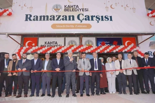 Kahta&rsquo;da Ramazan &Ccedil;arşısı&rsquo;nın resmi a&ccedil;ılışı ger&ccedil;ekleştirildi
