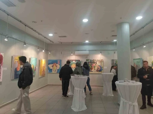 Kahta&rsquo;da sanat ve &ccedil;evre temalı sergi ilgi g&ouml;rd&uuml;
