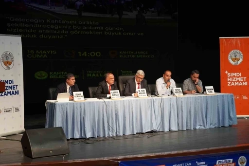 Kahta Eski Çarşı Kentsel Dönüşüm Projesine hak sahiplerinden tam destek
