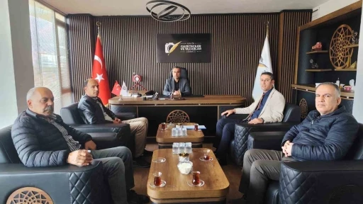 Kahta Tarım ve Orman M&uuml;d&uuml;r&uuml; Yıldırım gazetecilerle bir araya geldi
