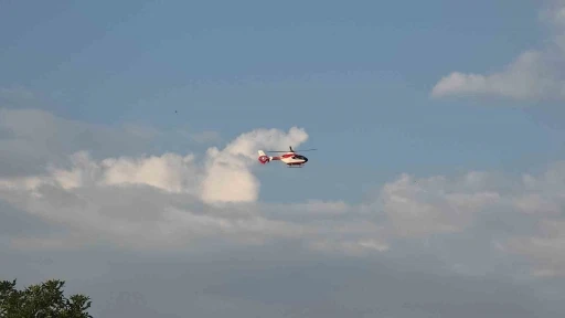 Kalp hastası ambulans helikopterle Van&rsquo;a getirildi
