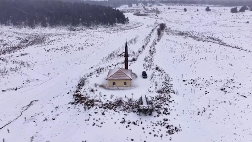 Kamp severlerin uğrak noktası Aladağlar&rsquo;da kış g&uuml;zelliği
