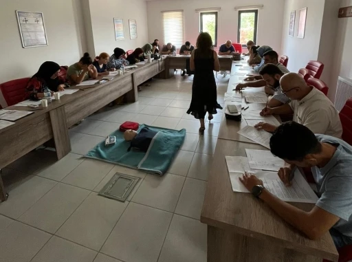 Kamu personeline ilk yardım eğitimi verildi

