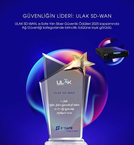 Kamu ve savunma altyapılarında yerli g&uuml;vence: ULAK SD-WAN&rsquo;a &lsquo;Ağ G&uuml;venliği&rsquo; &ouml;d&uuml;l&uuml;
