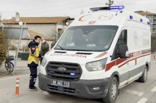 Kamyonet bisiklete &ccedil;arptı: 1 yaralı
