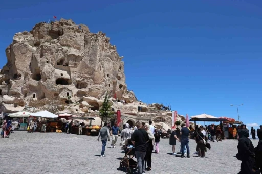 Kapadokya&rsquo;daki m&uuml;ze ve &ouml;ren yerlerini, 9 g&uuml;nde 147 bin kişi ziyaret etti
