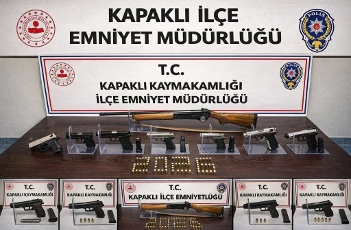 Kapaklı&rsquo;da ocak ayı bilan&ccedil;osu: 14 tutuklama
