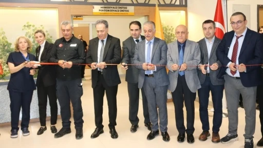 Kapasitesi b&uuml;y&uuml;t&uuml;len T&Ouml;TM hemodiyaliz &uuml;nitesi yeni yerinde hizmete a&ccedil;ıldı
