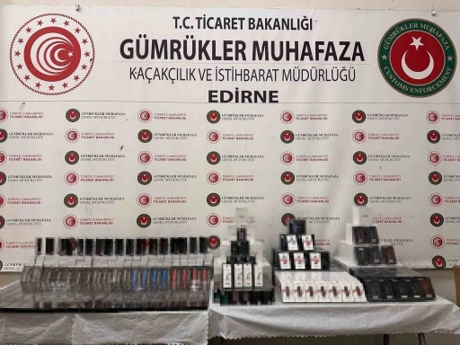 Kapıkule’de yasaklı kimyasal madde ve elektronik sigara ele geçirildi
