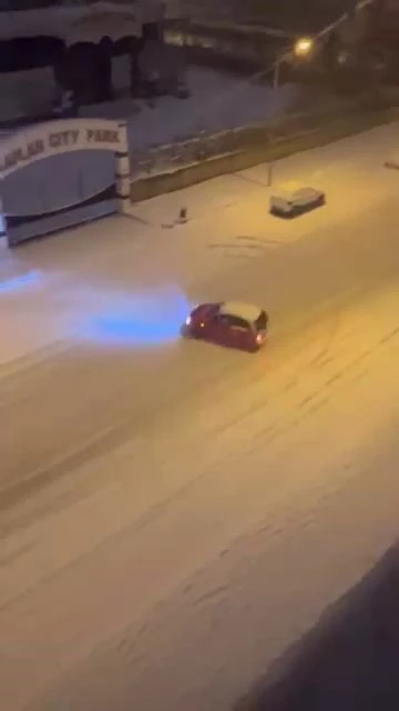 Kar &uuml;st&uuml;nde tehlikeli hareket: Kayıp dirft attı
