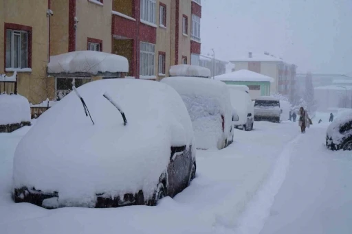 Kar yağışı Erzurum&rsquo;u fel&ccedil; etti, okullar tatil, kar kalınlığı 50 santimetreyi ge&ccedil;ti, bin 167 k&ouml;y yolu ulaşıma kapalı
