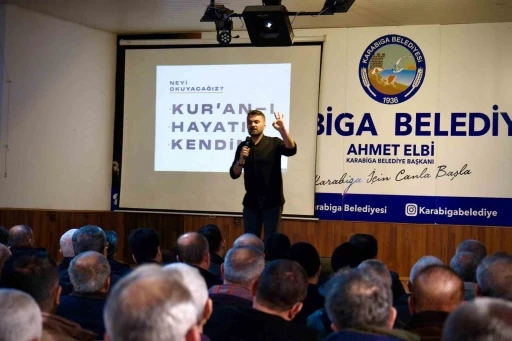 Karabiga&rsquo;da Mekke&rsquo;nin Fethi Gecesi coşkusu
