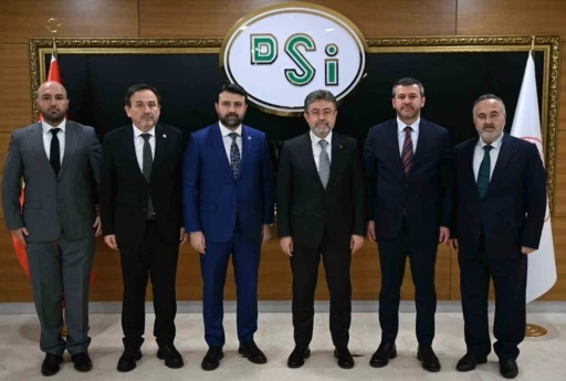 Karab&uuml;k heyeti Bakan Kacır ve Bakan Yumaklı ile g&ouml;r&uuml;şt&uuml;
