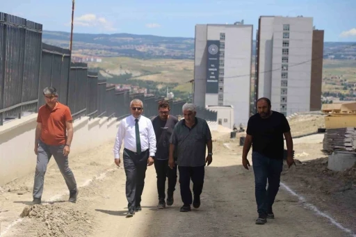 Karab&uuml;k&rsquo;te 419 kişilik &ouml;ğrenci yurdunda &ccedil;alışmalarda sona yaklaşıldı
