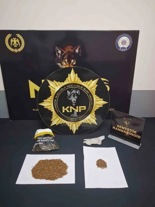 Karab&uuml;k&rsquo;te narkotik operasyonları: 1 tutuklama
