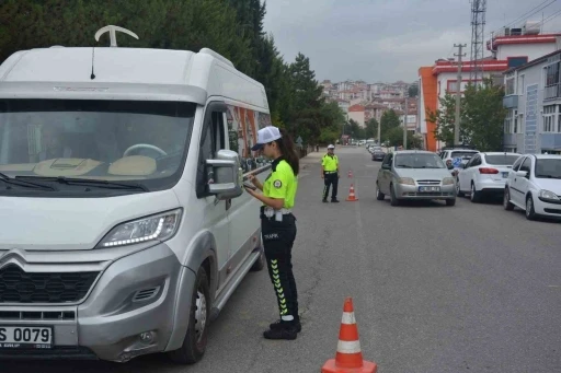 Karabük’te okul çevrelerinde güvenlik denetimi
