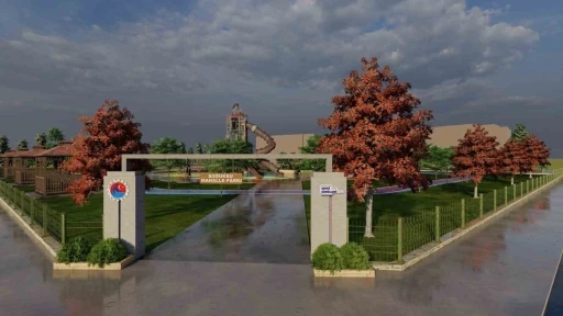 Karab&uuml;k&rsquo;te park alanı modern tema parka d&ouml;n&uuml;şt&uuml;r&uuml;l&uuml;yor
