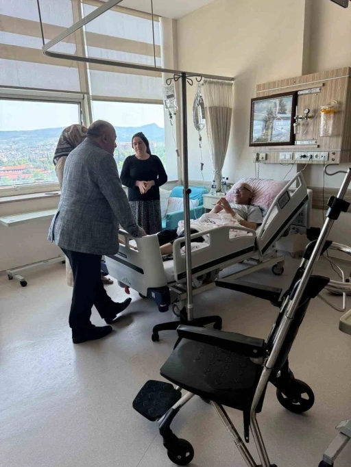 Karabük’te tedavi gören hastalar unutulmadı
