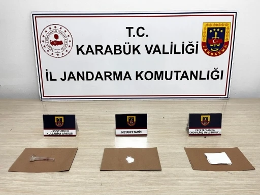Karabük’te uyuşturucu ile yakalanan şahıs gözaltına alındı
