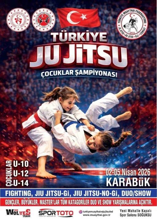 Karab&uuml;k, T&uuml;rkiye Ju Jitsu &Ccedil;ocuklar Şampiyonası&rsquo;na ev sahipliği yapacak
