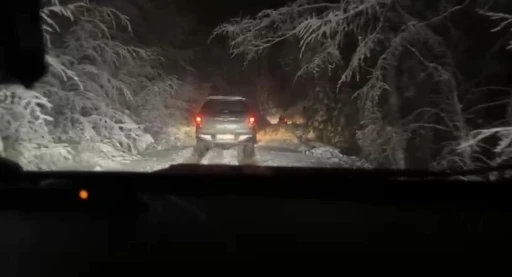 Karab&uuml;k&rsquo;&uuml;n y&uuml;ksek kesimlerinde kar kalınlığı 40 santimetreye ulaştı
