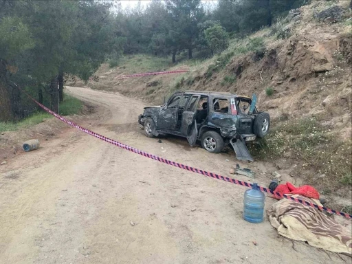 Karacasu&rsquo;da trafik kazası: 1 &ouml;l&uuml; 2 yaralı
