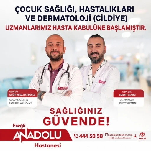 Karadeniz Ereğli’de hekim kadrosu güçleniyor