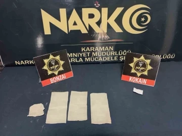Karaman’da 1 kişi uyuşturucudan tutuklandı
