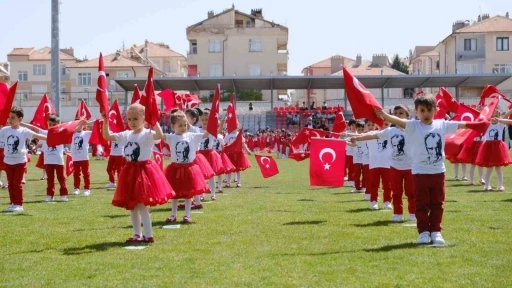 Karaman’da 23 Nisan coşkusu
