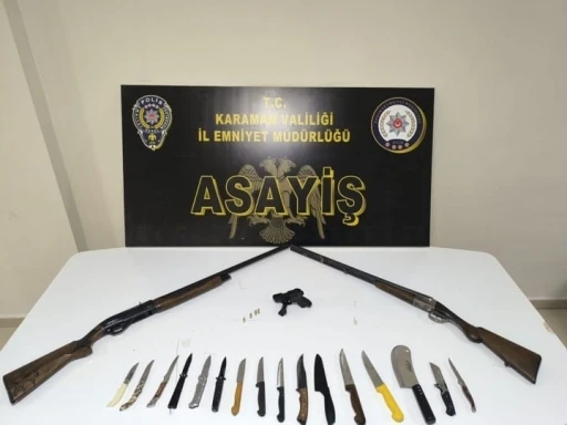 Karaman&rsquo;da aranan 11 kişi tutuklandı
