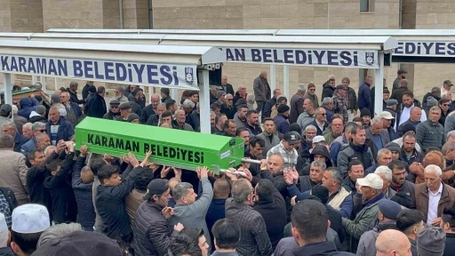 Karaman&rsquo;da kazada hayatını kaybeden elektrikli bisiklet s&uuml;r&uuml;c&uuml;s&uuml; toprağa verildi
