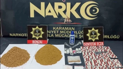 Karaman’da uyuşturucu operasyonu: 9 tutuklama
