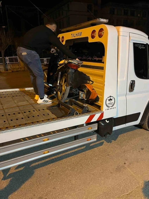 Karapınar’da motosiklet denetimleri
