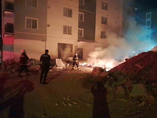 Karapınar’da palet yangını korkuttu
