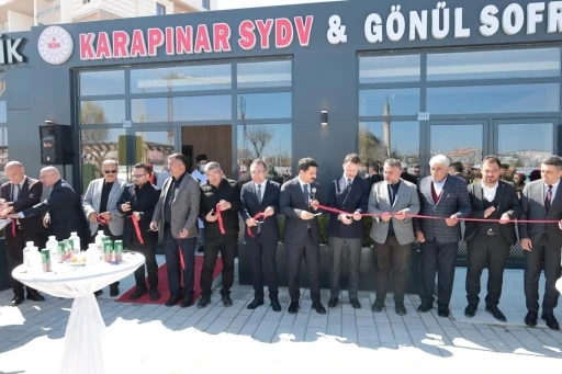 Karapınar&rsquo;da "G&ouml;n&uuml;l Sofrası" kapılarını a&ccedil;tı
