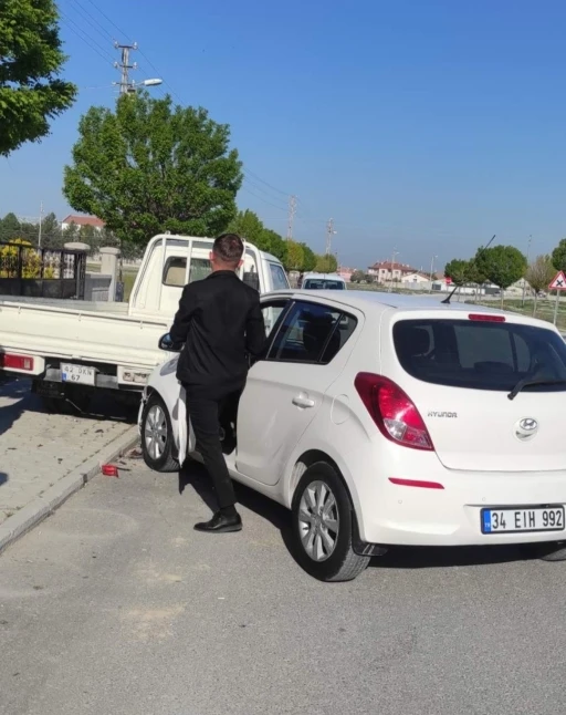 Karapınar&rsquo;da trafik kazası: 1 yaralı
