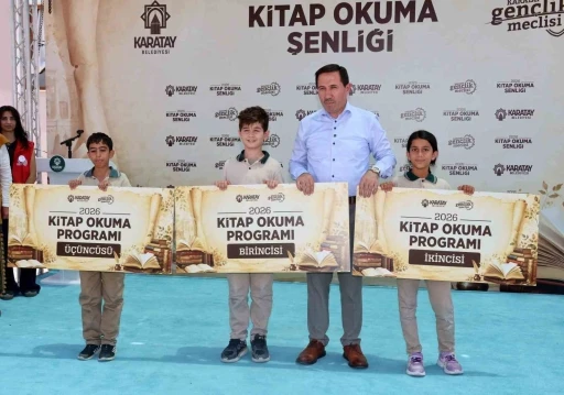 Karatay&rsquo;da Kitap Okuma Projesi şenliklerle tamamlandı
