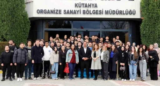 Kariyer basamakları K&uuml;tahya OSB&rsquo;de anlatıldı
