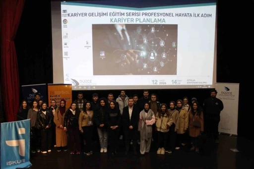Kariyer planlama eğitimi ger&ccedil;ekleştirildi
