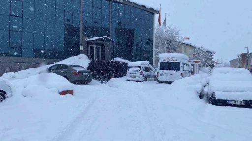 Karlıova&rsquo;da kar kalınlığı 30 santime ulaştı
