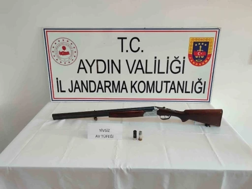 Karpuzlu’da ruhsatsız tüfek ele geçirildi
