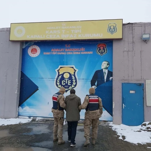 Kars’ta 11 yıl hapis cezası bulunan 1 kişi yakalandı
