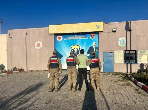 Kars’ta aranan 1 kişi yakalandı
