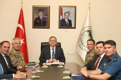 Kars&rsquo;ta asayiş ve sınır g&uuml;venliği masaya yatırıldı
