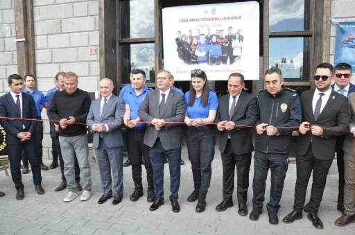 Kars&rsquo;ta Ceza İnfaz Kurumları eğitim sergisi a&ccedil;ıldı
