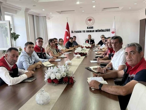 Kars’ta hayvan hastalıklarıyla mücadele toplantısı
