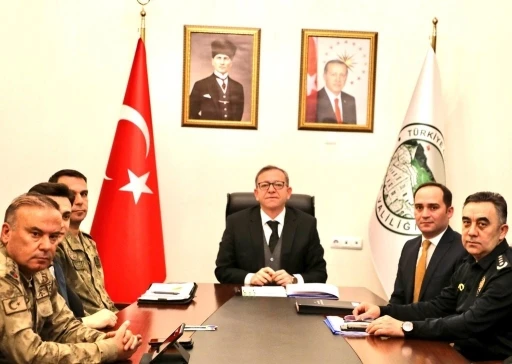 Kars&rsquo;ta il g&uuml;venlik ve asayiş koordinasyon toplantısı yapıldı
