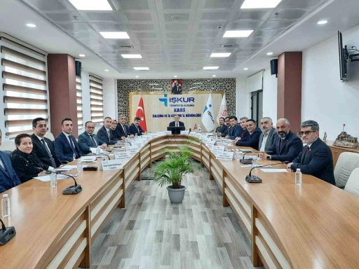 Kars’ta İl İstihdam ve Mesleki Eğitim Kurulu toplantısı yapıldı
